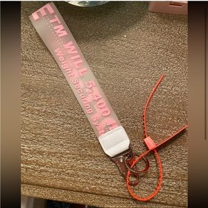 Off-white wrist wrap